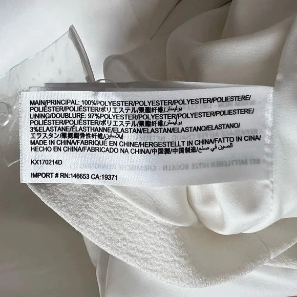 Keepsake Between Friends White Mini Dress Size Large - Picture 12 of 16